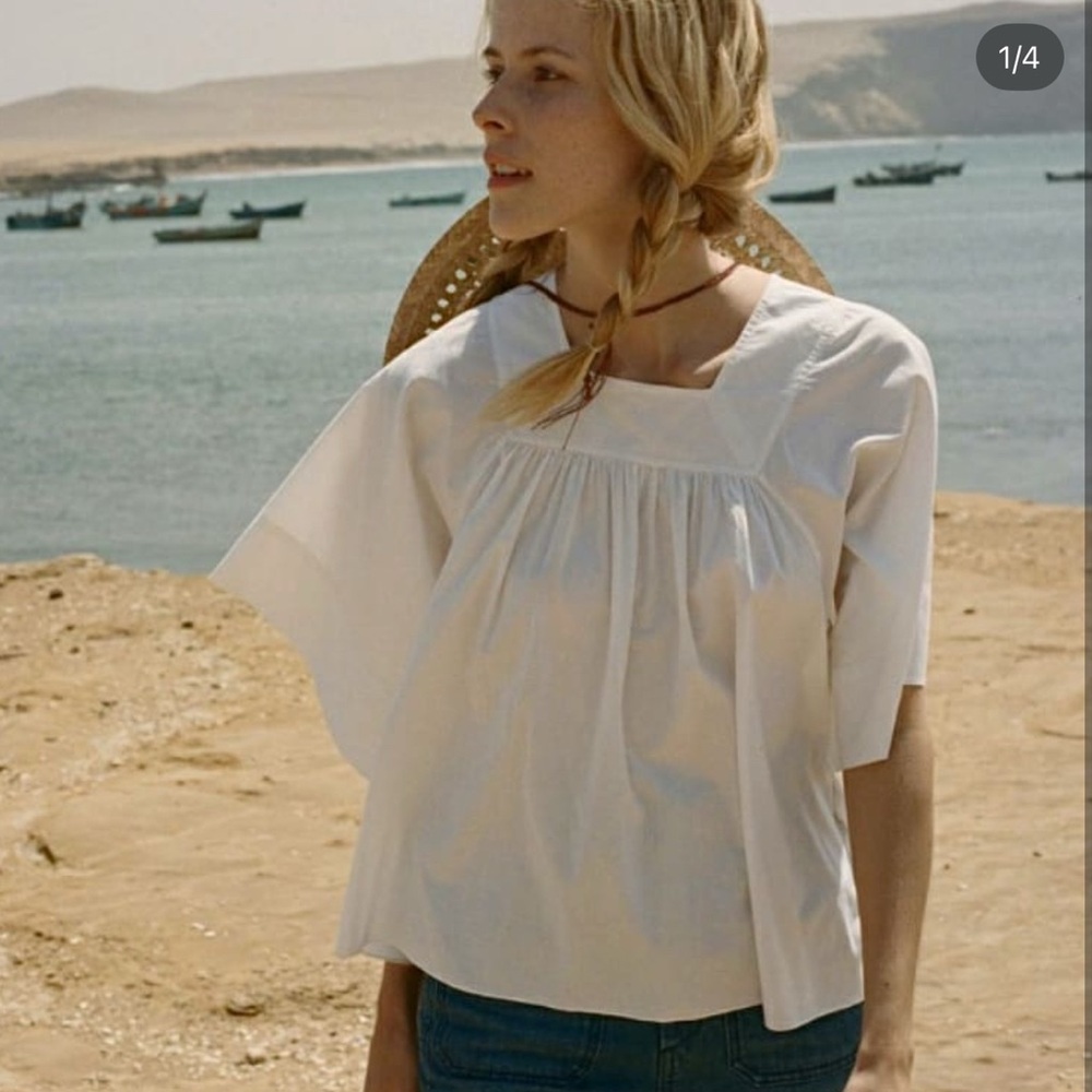Vintage peasant top